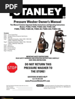 Download Stanley Pressure Washer Owners Manual  by rtech01 SN124980017 doc pdf