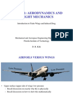 Mae 3241: Aerodynamics and Flight Mechanics: Introduction To Finite Wings and Induced Drag
