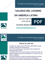 Actualidad Del Leasing en America Latina