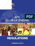 Club Licensing Regulations 2010