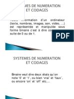 Représentation des informations