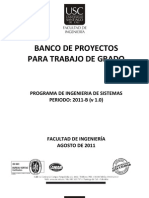 Banco de Proyectos Ingenieria de Sistemas 2011-B (v1_0)