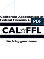 CAL-FFL to Town of Los Gatos - February 11, 2013