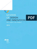 Masters of Design and Innovation 2012 IEDmadrid PDF
