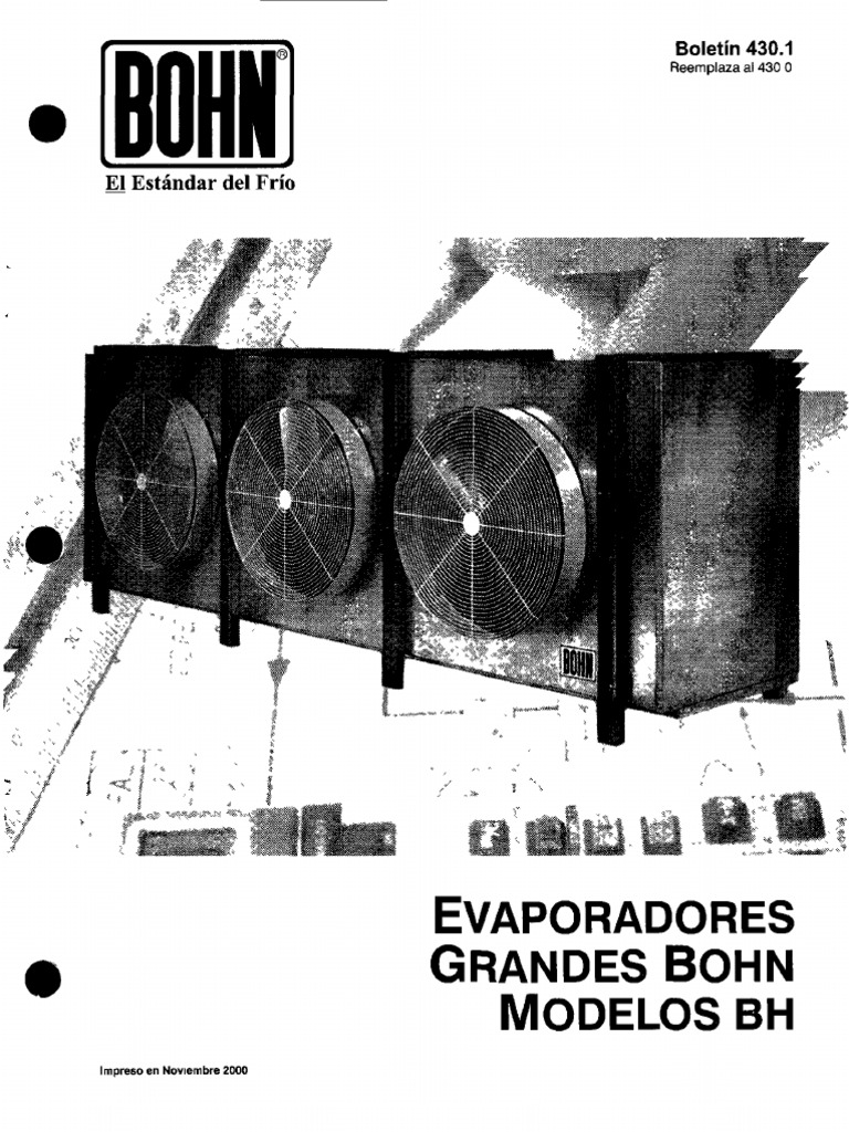 Catalogo Bohn | PDF | Termodinámica Atmosférica | Física Aplicada e ...