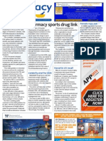 Pharmacy Daily For Tue 12 Feb 2013 - Pharmacy Sports Drug Link, Alzheimer/'s, Novartis, ACP and Much More