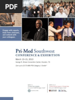 Download Pri-Med Southwest 2013 Full Conference Brochure by Pri-Med SN125017026 doc pdf