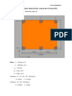 Ejercicios Resueltos de Losa de Fundacion