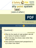 Evaluating the Penalty Point System in Spain