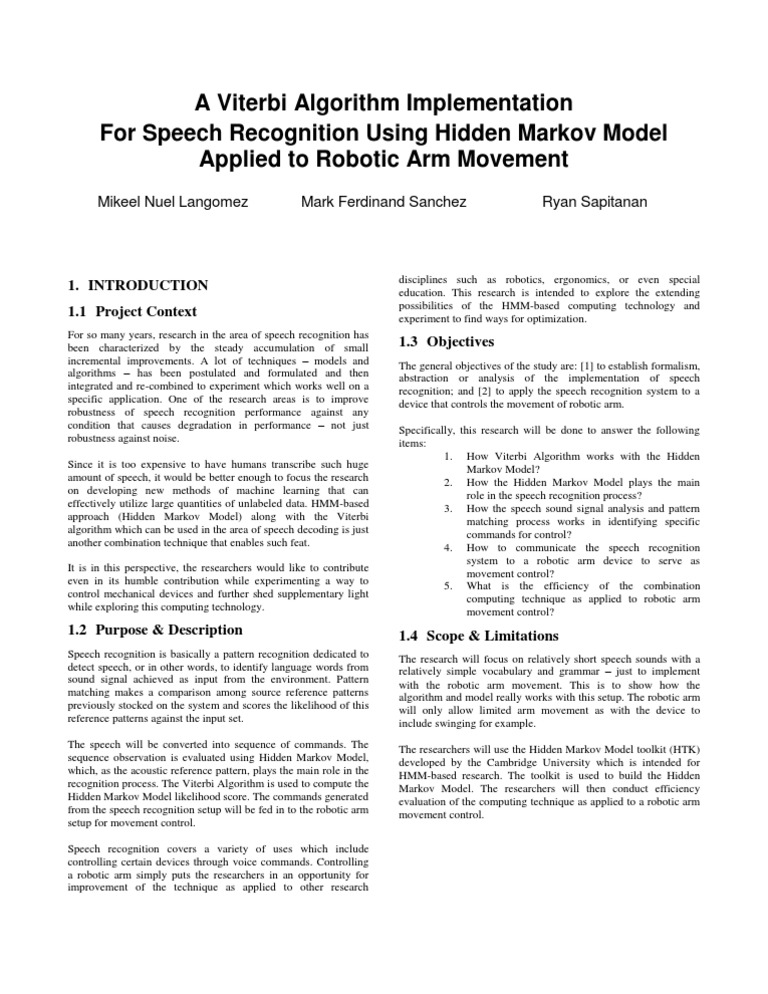 robotics dissertation