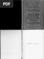 Sam Loyd S Encyclopedia of 5000 Puzzles | PDF