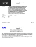 Reported Adverse Reactions for Prednisone in 2012 & 2013 from FDA FOIA