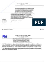 Reported Adverse Reactions For Prednisone in 2012 & 2013 From FDA FOIA