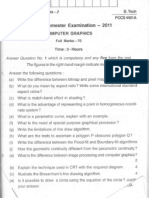 (PCCS 4401A) Computer Graphics