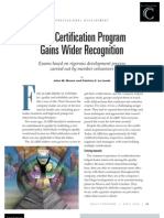 ASQ Certification Program Gain Wider Recognition