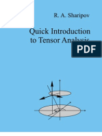 Quick introduction to tensor analysis