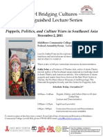 Puppets Politics & Culture Wars Asia