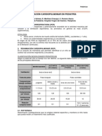 Reanimacion cardiopulmonar pediatrica