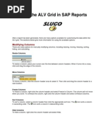 ALV Grid in SAP Reports