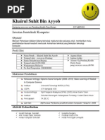 Download Contoh Resume Juruteknik Komputer by Md Faizul II SN125064868 doc pdf