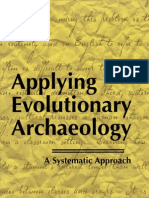 Applying Evolutionary Archaeology (O'Brien & Lyman)