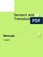 Sensors and Transducers Guide