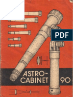 Astro Cabinet 90 - Kézikönyv