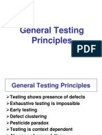 General Testing Principles