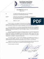 Memorandum Circular No. 04-2013
