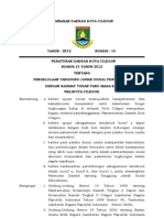 perda nomor 10 tahun 2012 tentang CSR