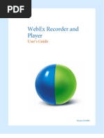 Recorder and Player User Guide