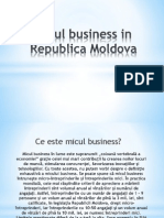 Micul Business in Republica Moldova