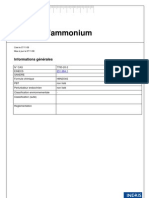 Sulfate D'ammonium: Informations Générales