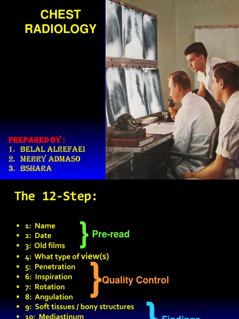 Chest Radiology: Key Findings & Analysis | PDF | Art | Wellness