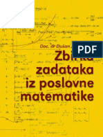 Poslovna matematika-zbirka