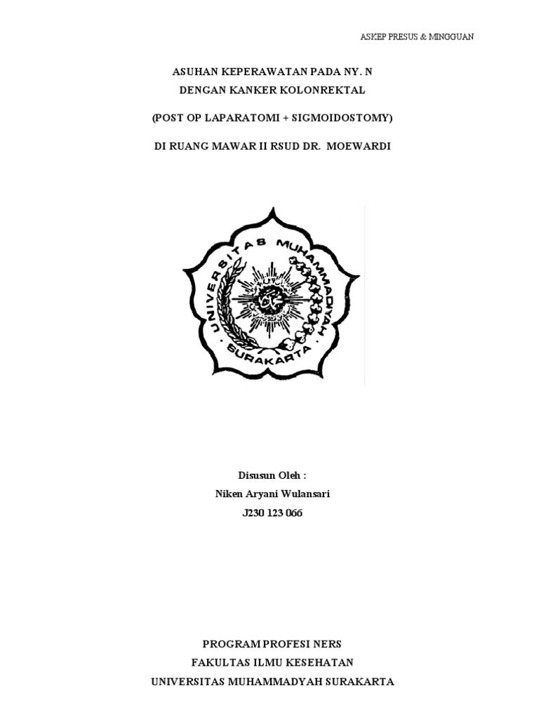LP Ca Recti | PDF | Pengembangan Diri | Kesehatan Holistik