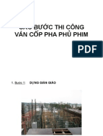 cÁc bƯỚc Thi cÔng vÁn cỐp Pha PhỦ