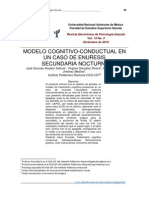 Enuresis Cognitivo Conductual