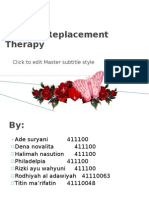 Hormon Replacement Therapy: Click To Edit Master Subtitle Style