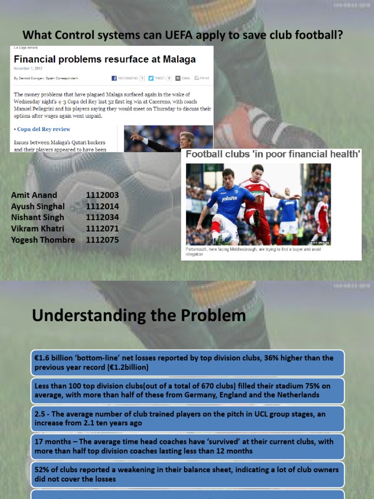 UEFA's Solutions for Club Football | PDF