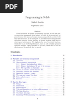 Programming in Scilab