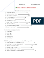 Tema 7 Ejercicios Del Sistema Métrico Decimal