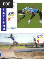 Atletismo Saltos Comprimento Altura Triplo