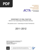 Download Post Graduate Course in Implantology and Implant Prosthodontics 2011-12 by Harry Ardiyanto SN125128447 doc pdf