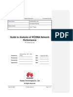 WCDMA Network Performance Analysis