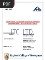 Project Report of ITC LTD