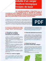 La Conduite D'un Verger en Agriculture Biologique