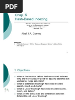 Chap. 6 Hash-Based Indexing: Abel J.P. Gomes