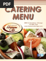 2013 Catering Menu