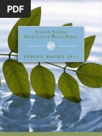 USIP Press Spring 2013 Catalog